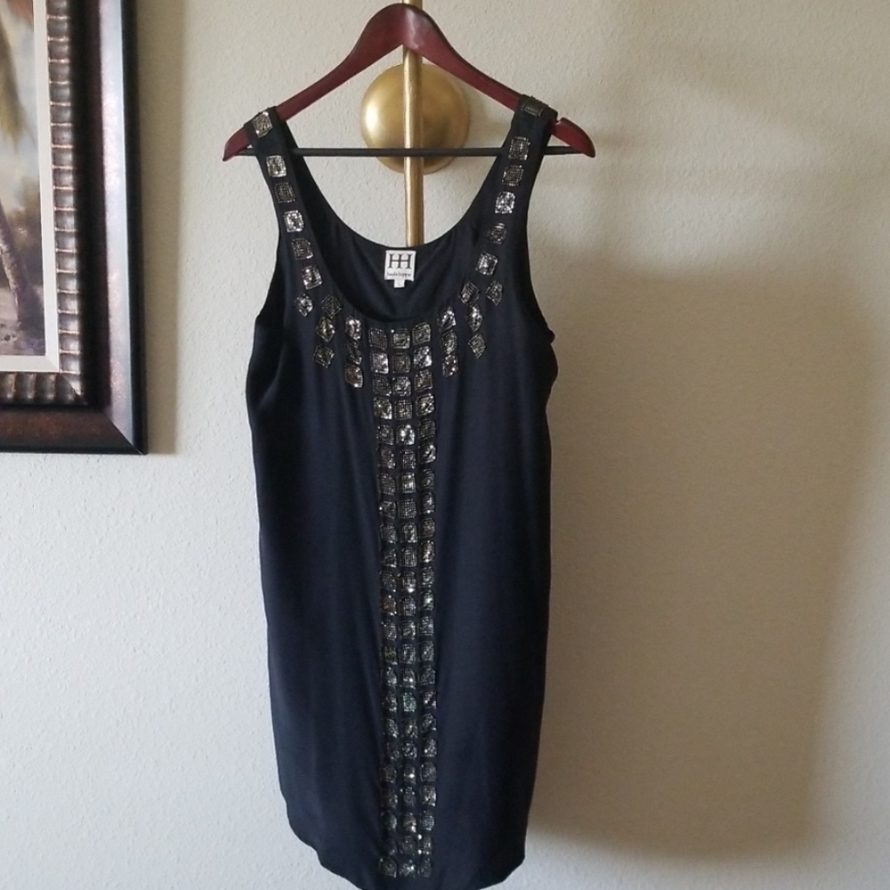 Haute Hippie Navy Dress NWOT Large
